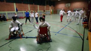 Rollstuhlfechten TSV Trudering
