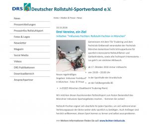 10.10.2018 Deutscher Rollstuhl-Sportverband e.V.